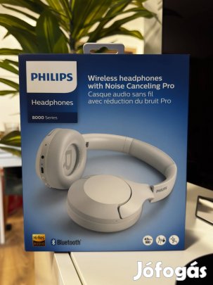 Új Philips Tah8506 Noise Cancelling fejhallgató - Bontatlan