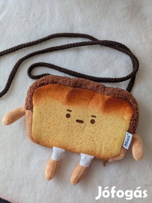 Új Pirítós kenyér kis táska, gyerek táska