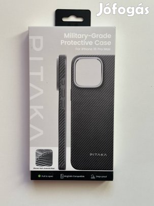 Új Pitaka Iphone 16 Pro Max Magsafe ARAMID TOK Military-Grade 