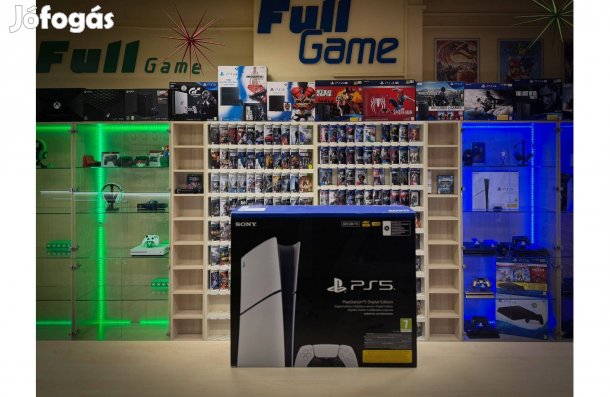 Új Playstation 5 PS5 Digital Edition 825GB garanciával üzletből
