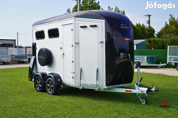 Új Portax L K lószállító utánfutó + Kastélyszállós hétvége 2 főre!