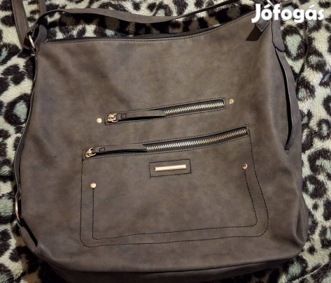 Új Primark Velúr Hasított Bőr Bőrtáska