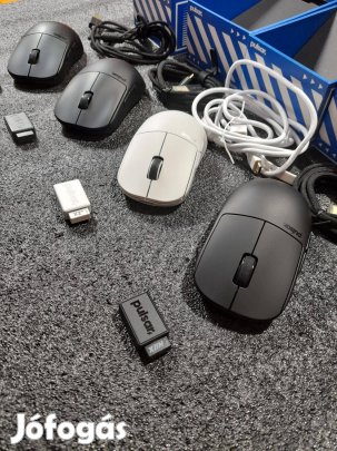 Új Pulsar X2v2 fehér size1/fekete size2 2xx2h size2 Egér