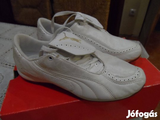 Új Puma 36-os fehér női sportcipő
