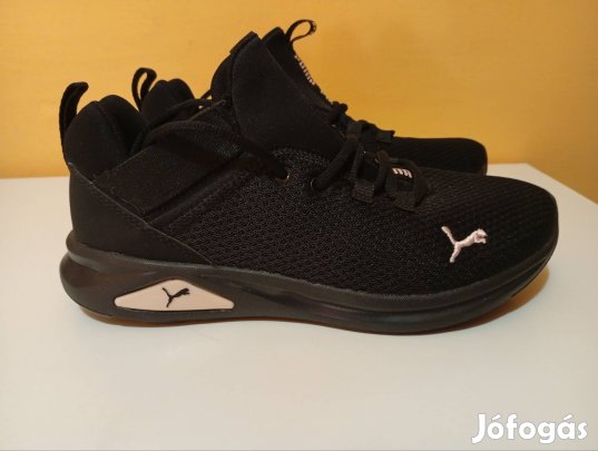Új Puma 38,5-es fekete női sportcipő 