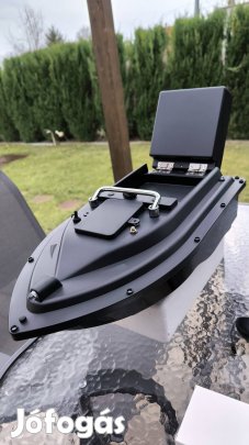 Új RC etetőhajó nagy akkuval garanciával 