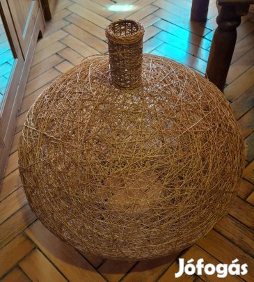 Új Rattan Nagy Átmérővel Rendelkező Lámpa Búra 