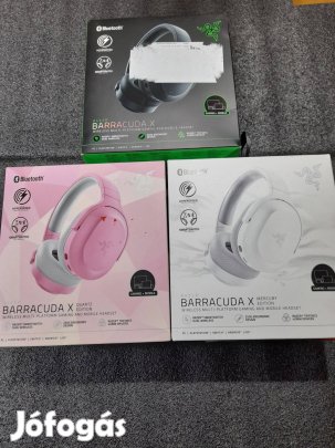 Új Razer Barracuda X Fekete/Fehér/Rózsaszin Fejhallgató