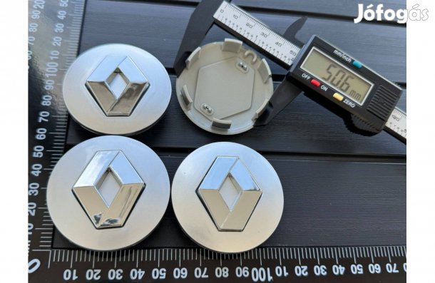Új Renault 57mm Felni Alufelni Közép Kupak Embléma Felnikupak Porvédő