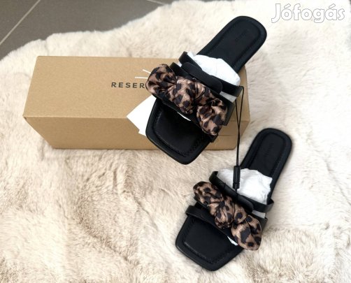 Új Reserved bőr papucs