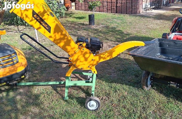 Új Rivall pro benzines ágdaráló ág daraboló szecskázó