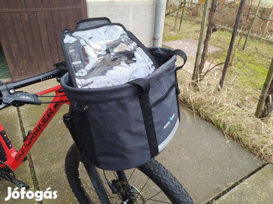 Új Rixen Kaul Klickfix Doggy kerékpáros kormánytáska / kutyakosár