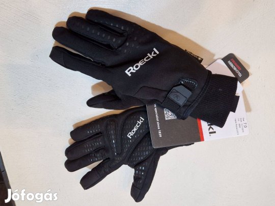 Új Roeckl Rocca 2 Gtx téli kerékpáros kesztyű S