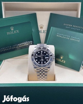 Új Rolex 126710Grnr GMT-Master II bruce wayne eladó