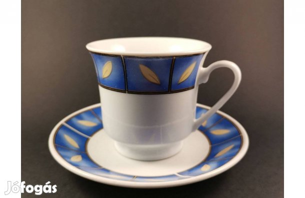 Új Róma 6 fős porcelán cappucino készlet
