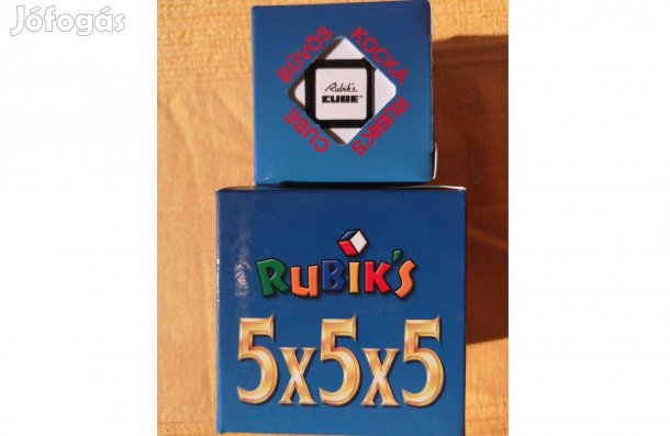 Új Rubik kocka csomag 3x3 + 5x5 logikai puzzle, észjáték, bontatlan