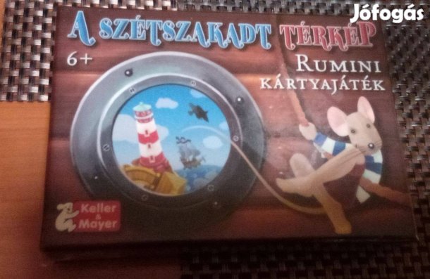 Új Rumini A szétszakadt térkép kártya társasjáték csomagolt 6+ évtől