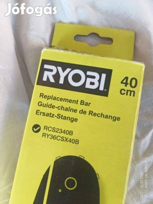 Új Ryobi láncfűrész láncvezető lap fűrészlap 40cm 3/8" 1.3mm
