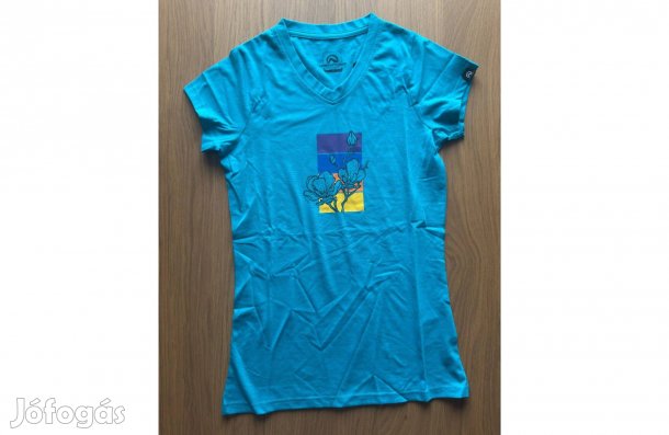 Új S Northfinder Meagan Azúr Kék Női Könnyű Kényelmes Póló Felső