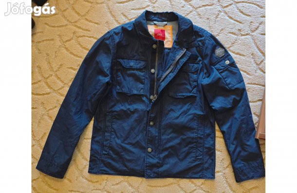 Új S.Oliver M jacket átmeneti könnyű dzseki kabát, nem bélelt