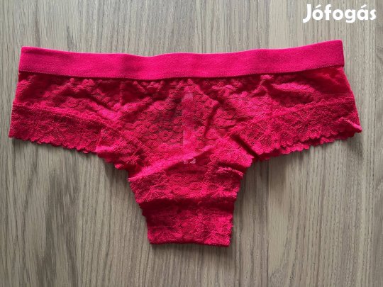 Új S -es Pink Victoria's Secret Fehérnemű Tanga Bugyi Francia