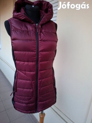 Új S-es karcsúsított bordó,tavaszi női mellény