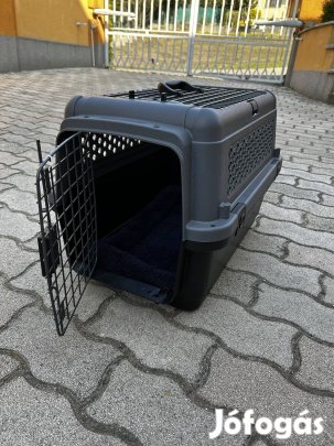 Új S-es kutyaszállító box párnával