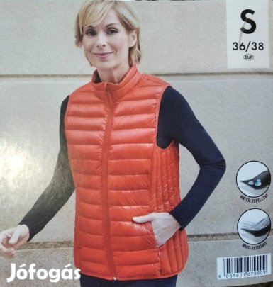 Új S-es női mellény, bontatlan Bionic-Finish Eco, vízálló, szélálló