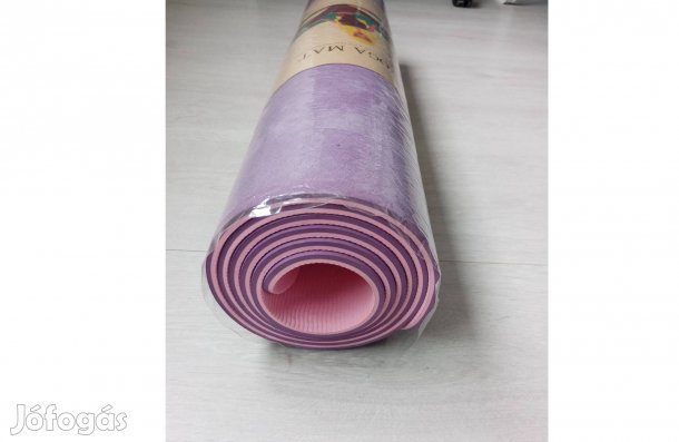 Új Salta TPE jógamatrac fitnesz szőnyeg lila - pink matrac eladó