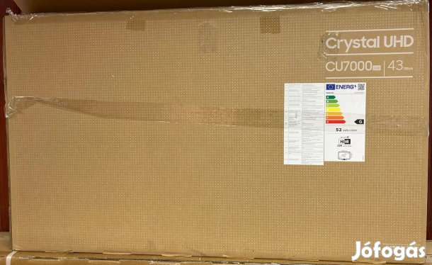 Új Samsung 43CU7092U 43" 108 cm UHD 4K smart led tv