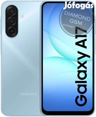 Új Samsung A17 A175 4G 128GB 4GB Dual, Kék színben, gyári