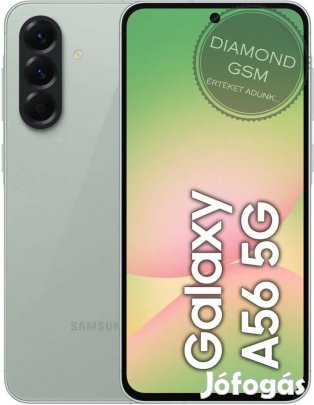 Új Samsung A566B/DS Galaxy A56 8/128GB Dual, Oliva Zöld