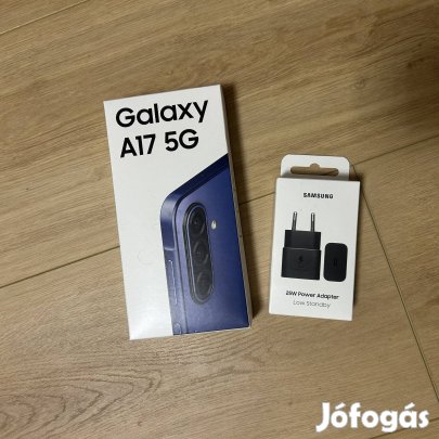 Új Samsung Galaxy A17 5G okostelefon - 8/256 GB, Dual sim