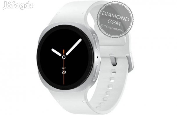 Új Samsung Galaxy L320 Watch8 40mm Ezüst színben, gyári