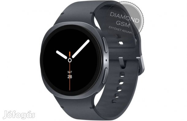 Új Samsung Galaxy L335 Watch8 LTE 44mm Grafit Szürke