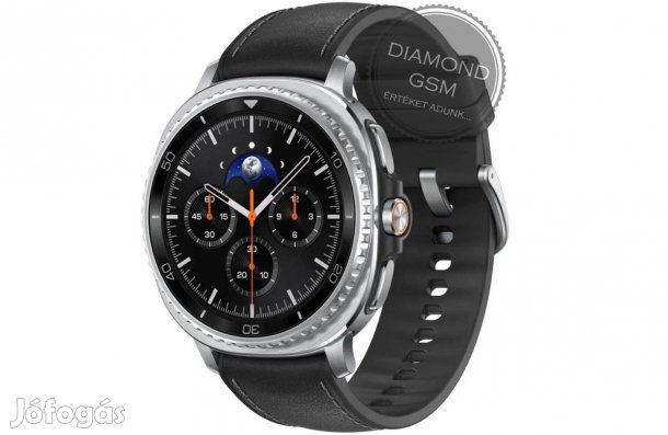 Új Samsung Galaxy L500 Watch8 Classic 46mm Fekete színben,