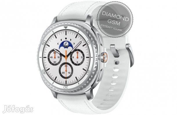 Új Samsung Galaxy L505 Watch8 Classic LTE 46mm, Fehér