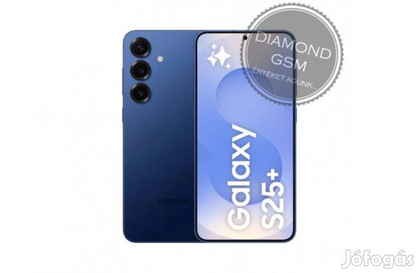 Új Samsung S936B/DS S25+ 5G 512GB 12GB Dual, Tengerészkék színben, gyá