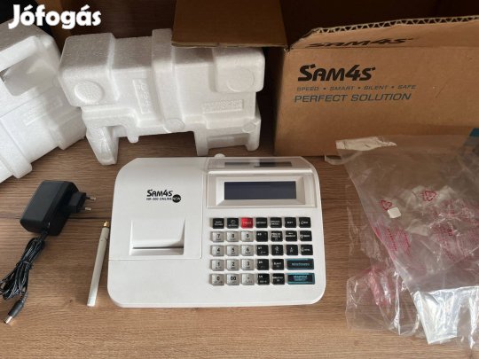 Új Samsung Sam4s nr-300 new silent online péztárgép eladó postával is