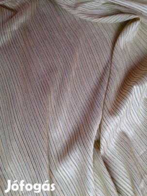 Új Sárgászöld csíkos anyag (130 x 150 cm)