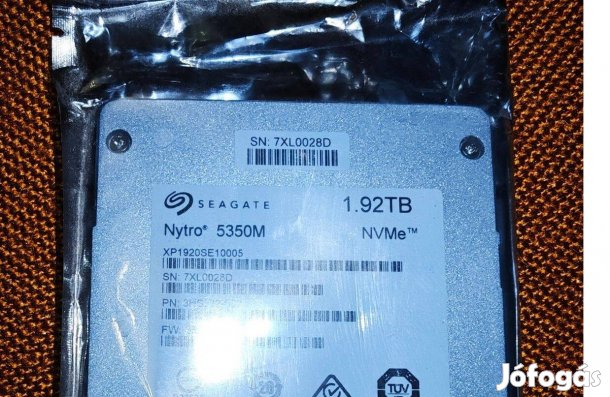 Új Seagate Nytro 5350M Pcie4.0 Nvme 2.5'' Enterprise SSD