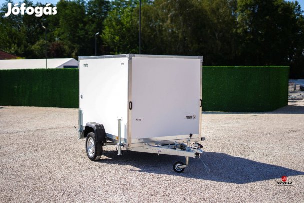 Új Sebal dobozos (750 kg-os) dobozos utánfutó akciósan 1.239.000 Ft