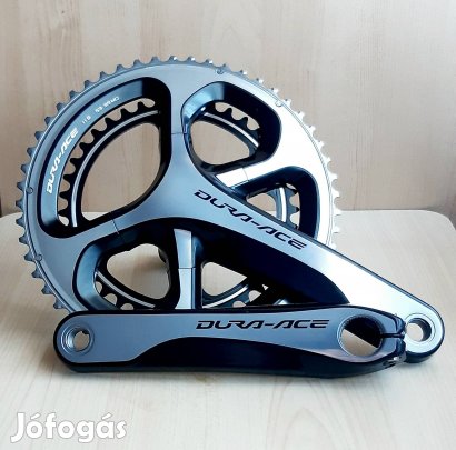 Új Shimano Dura-Ace FC-9000 hajtómű. 2x11