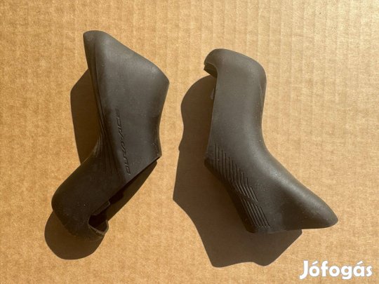 Új Shimano ST-R9270 Váltó Fekete Gumi Pár Boritás