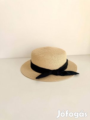 Új Sinsay szalmakalap masnival