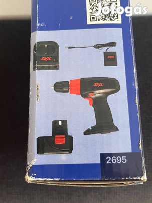 Új Skil akkus szénkefe nélküli fúrógép ütvefúró csavarozó dobozában