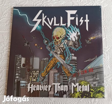 Új Skull Fist: Heavier Than Metal 12" LP / Bakelit Nagylemez