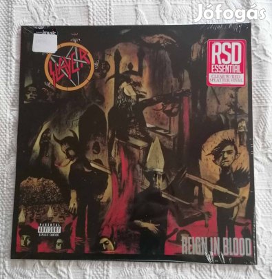 Új Slayer (Usa): Reign In Blood 12" LP Bakelit Nagylemez