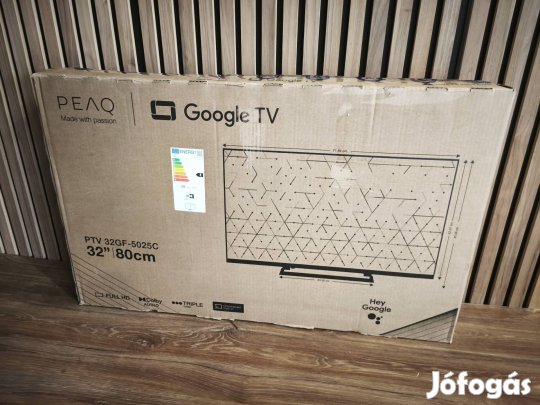 Új Smart WIFI 82CM LED TV. Google TV. Új Modell
