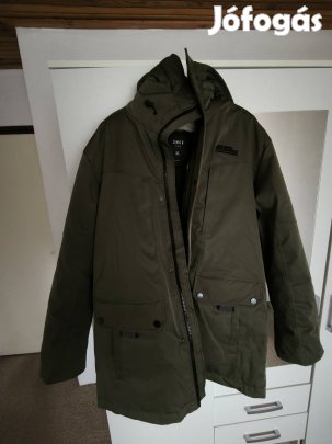 Új Smog newyorker XL kapucnis télikabát zöld